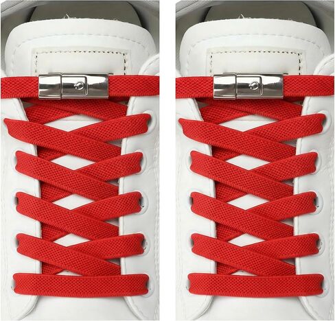 KJML DIY No Tie Shoelaces for Adults Elastic Shoe Laces for Sneakers No Tie Shoe Laces for Kids Stretch Tieless Shoelaces in Saudi Arabia