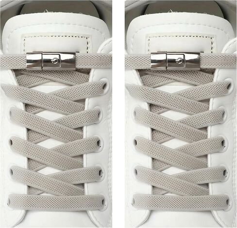 KJML DIY No Tie Shoelaces for Adults Elastic Shoe Laces for Sneakers No Tie Shoe Laces for Kids Stretch Tieless Shoelaces in Saudi Arabia