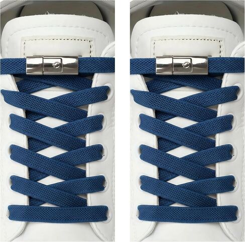 KJML DIY No Tie Shoelaces for Adults Elastic Shoe Laces for Sneakers No Tie Shoe Laces for Kids Stretch Tieless Shoelaces in Saudi Arabia