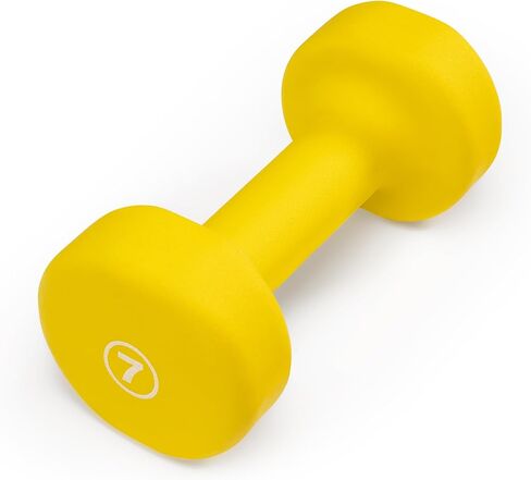 Marcy 3-Pair Neoprene Coated Dumbbell Set (Total 32-lbs) with Dumbbell Rack - Hand Weights for Home Exercise, Yoga, Fitness Training NDS-32B in Kuwait