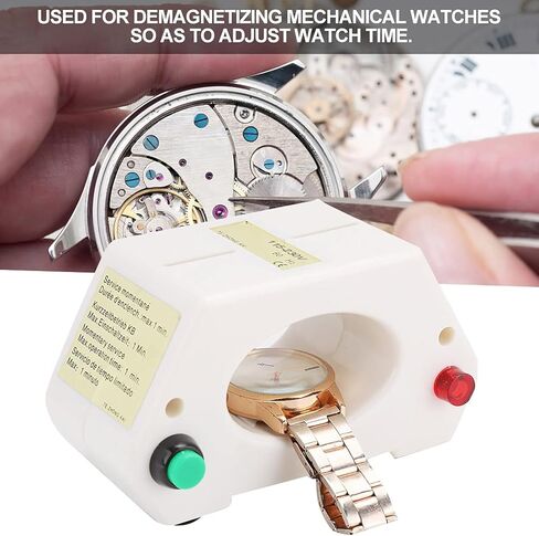 BONKZEBU Watch Tool, Lightweight Compact Watch Tool Kit,Voltage 115-230V Watch Repair Demagnetizer,for Various Watches in Saudi Arabia