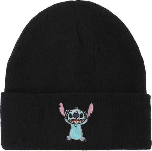 Lilo & Stitch Embroidery On Acrylic Knit Standard Cuff Beanie in Saudi Arabia