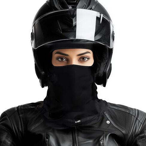 CASH Balaclava Ski Mask - All-Purpose Breathable Outdoor Face Mask for Men - Ideal for Baseball, Football, Fishing, Hunting, Motorcycle Riding - Black in Saudi Arabia