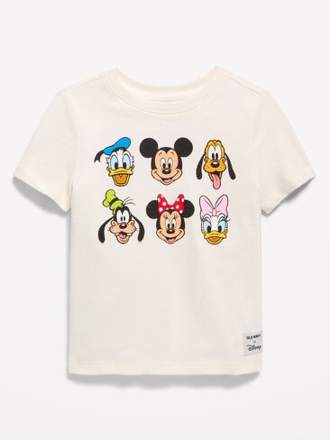 Old Navy Disney© Mickey Mouse & Friends Unisex Graphic T-Shirt for Toddler - Sea Salt in Kuwait