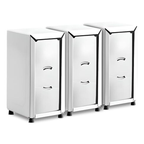 OCS Parts 6-Pack Tall-Fold Two-Sided Napkin Dispensers | Black | Holds 150 6" x 13" Tall Fold Napkins | for Home Dining Room Tables, Kitchens, Restaurants, Food Trucks and Delis in Kuwait