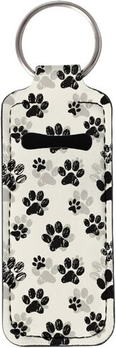 حامل مرطب الشفاه من كلوهومين، سلسلة مفاتيح، حامل أحمر الشفاه، سلسلة مفاتيح، 3.7 × 1.5 بوصة، حامل بلسم الشفاه للنساء والفتيات in Kuwait