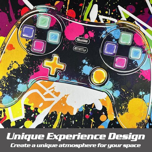 Gaming Rug for Room,3'x5' Cool Gamer Rugs with Non-Slip Backing,Game Room Carpet for Bedroom and Livingroom Decor in Saudi Arabia