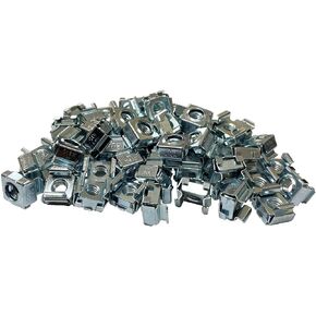 RackGold® M6 Zinc Cage Nuts 50 Pack USA Made