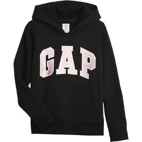 GAP Girls' Logo Pullover Hoodie