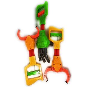 Mɑtty's Toy Stop Deluxe 12" Galaxy Grabber, Robot Hand & Robot Claw Gift Set Bundle - 3 Pack