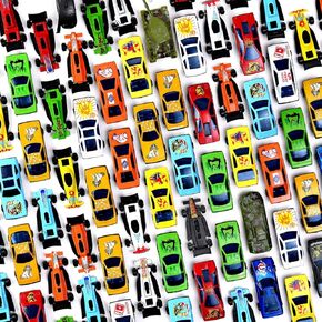 PREXTEX 100 Pc Diecast Cars - Race Cars Toys for Kids - Toy Cars - Car Toys Bulk - Kids Car Toy - Bulk Toy Car - Race Car - Great for Party Favors, Easter Eggs Filler, Cake Toppers, Stocking Stuffers in Kuwait