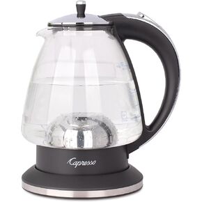 Capresso 240.03 Water Kettle, 48 oz, Polished Chrome and Black