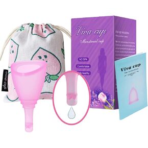 Menstrual Cup with Valve Discharge Period Cups in Saudi Arabia