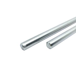 304 Stainless Steel Rods 8mm x 150mm Solid Round Rods for DIY Crafts - 5pcs