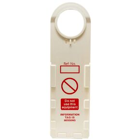 NMC SCTH Scaffold TAG Holder, White