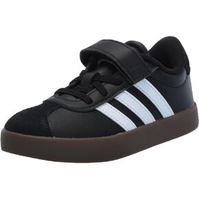 adidas Unisex-Child Vl Court 3.0 Elastic Lace Sneaker