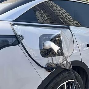 غطاء منفذ شاحن Ecogenix EV [حماية من جميع الأحوال الجوية] غطاء منفذ شاحن EV مغناطيسي، غطاء قابس شاحن السيارة الكهربائية، مطر ثلجي شتوي مقاوم للماء في الهواء الطلق، مناسب لجميع المركبات الكهربائية ذات الهيكل الفولاذي in Kuwait