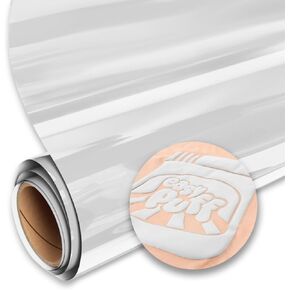 Siser Easy Puff HTV 11.8"x5yd - Puffy Heat Transfer Vinyl (White) - Compatible with Siser, Cricut, and Silhouette Cutters – CPSIA Certified