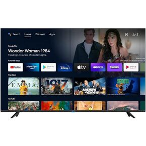 تلفزيون Sceptre الذكي مقاس 55 بوصة بدقة 4K UHD من Google مع جهاز تحكم عن بعد صوتي HDR ومساعد Google المدمج في Chromecast، سلسلة A باللون الأسود 2023 in Kuwait