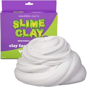 Maddie Rae's Slime Clay - Non-Toxic, No Mess Clay Foam Formula for Unique Creamy Butter Effects, Great for Art & Crafts, Slime Glue Making Supplies - Compare to Daiso -School Projects, Kids Gifts