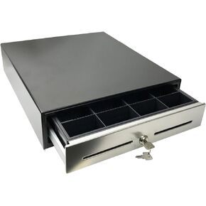 ANGEL POS 16" x 14" POS Cash Drawer with Stainless Steel Front Cash Register Till Draw Box