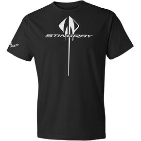 تي شيرت C7 كورفيت ستينغراي عمودي: أسود - 2014+ in Kuwait