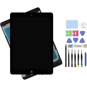 ARUISIFX 9.7" Screen Replacement for iPad air 2 2nd Generation A1567 A1566 Display LCD Assembly with Glass Touch + Digitizer + Repair Kit (Black)