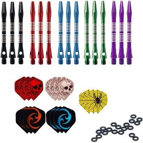 أعمدة ToBeIT Dart أعمدة رمي السهام من الألومنيوم وحلقات على شكل حرف O in Kuwait