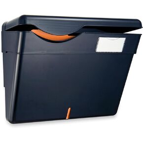 Officemate HIPAA Wall File with Cover (OIC21472),Black