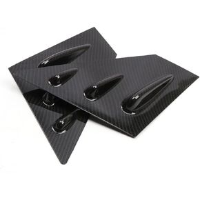 2015-2020 2021 for Subaru WRX STi Window Scoop Louvers Cover ABS 2PCS (Carbon Fiber Style) in Kuwait