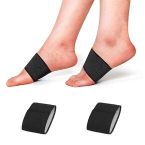 RooRuns Arch Support, Compression Plantar Fasciitis Support Foot Pain Relief for Women Men, Orthotics Foot Wrap for Flat Feet, Fallen Arches, High Arch