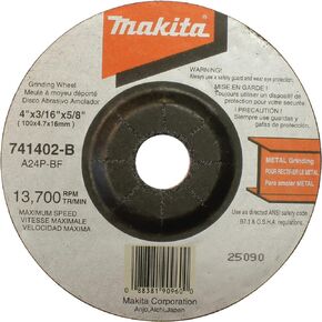 Makita 741402-B-25 4-by-3/16-Inch Grinding Wheel, 25-Pack