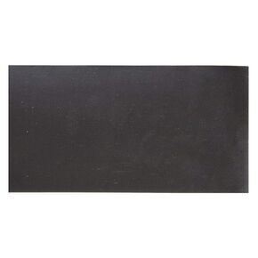 Rubber Strip, Hypalon, Rubber Width 36 in, Rubber Length 4 in, Rubber Thickness 1/16 in, Black, 60A