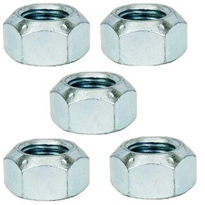 9/16x18 HEX Cone Head Zinc Clear Locknut Grade B