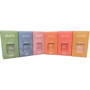 Pura Refill variety of 3 - Fragrance for Smart Home Device - Room Freshener - Odor Eliminator - Easter Spring Summer Scents, fresh clean refills Mother's Day gift