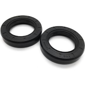 REPLACEMENTKITS.COM Brand 2pc Engine Crankshaft Seal Set Fits Kawasaki FD590V, FD611V, FD620D & FD661D Replaces 92049-2112 & 92049-2110