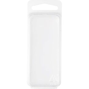 Clear Plastic Clamshell Package / Storage Container, 3.06" H x 1.25" W x 1" D, Pack of 10