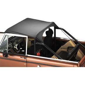 Bestop 5254001 Black Traditional Bikini Top for 1964-1984 Toyota Land Cruiser