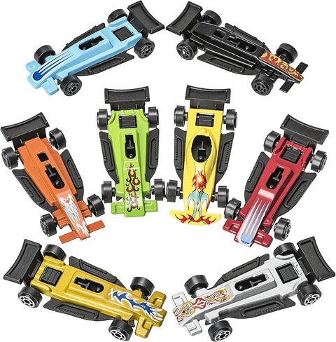 PREXTEX 100 Pc Diecast Cars - Race Cars Toys for Kids - Toy Cars - Car Toys Bulk - Kids Car Toy - Bulk Toy Car - Race Car - Great for Party Favors, Easter Eggs Filler, Cake Toppers, Stocking Stuffers in Kuwait