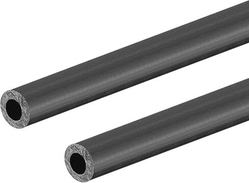 Uxcell ألياف الكربون أنبوب دائري 4 مللي متر x 2 مللي متر x 420 مللي متر ألياف الكربون الجناح Pultrusion أنابيب ل RC طائرة كوادكوبتر 2 قطعة in Kuwait