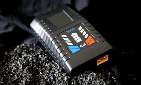 شاحن Havcybin C4 RC AC 50W 5A شاحن ليبو مدمج XT60 Plug XT مخرج لبطارية ليبو بطاريات RTR/RTF RC نموذج FPV Racing Drone in Kuwait