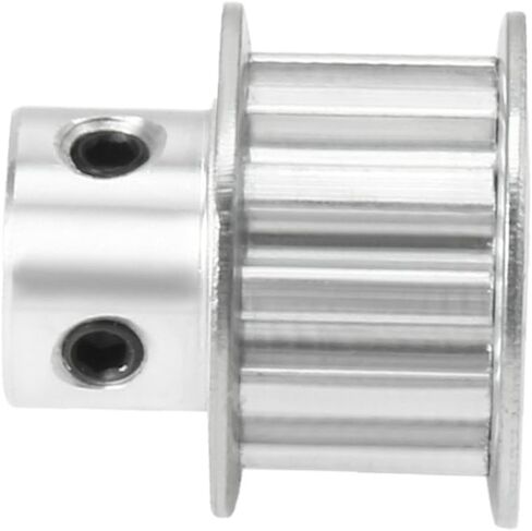 uxcell Aluminum 12 Teeth 7mm Bore 5.08mm Timing Belt Pulley for 10mm Belt in Saudi Arabia