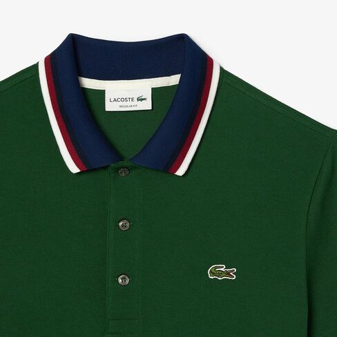 Lacoste Men's Short Sleeve Regular Fit Soild Polo in Saudi Arabia
