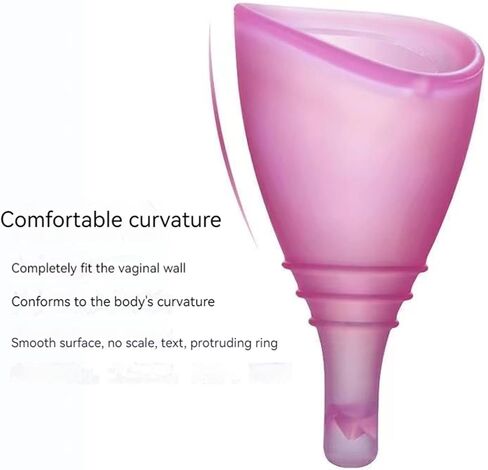 Menstrual Cup with Valve Discharge Period Cups in Saudi Arabia