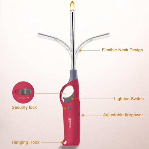 JETPRO 3 عبوات من ولاعة البيوتان القابلة لإعادة الملء مع خزان وقود مرئي، لا يوجد وقود البيوتان بالداخل للتخييم والمشي لمسافات طويلة وصيد الأسماك والصيد والبقاء على قيد الحياة والأنشطة الخارجية in Kuwait