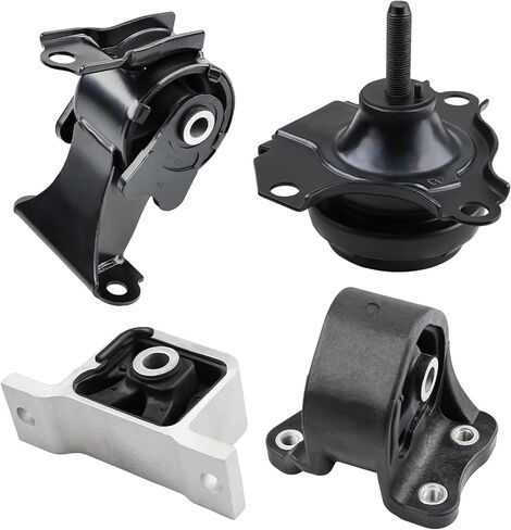 WMPHE Engine Motor Mount and Transmission Mount Replacement for Honda CRV 2.4L L4 2002 2003 2004 2005 2006 Auto Trans Set of 4, Compatible with A4504 / A4506 / A6596 / A6597 in Saudi Arabia