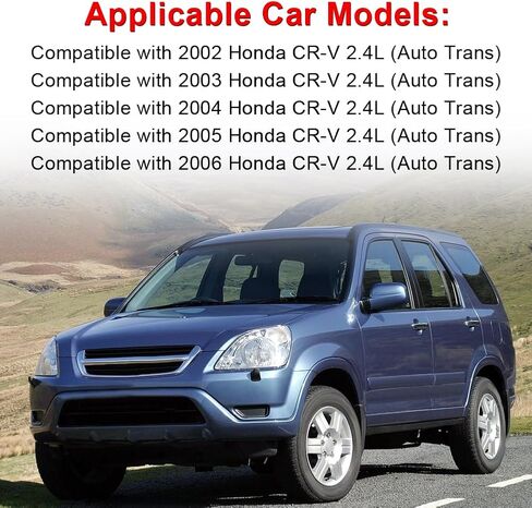WMPHE Engine Motor Mount and Transmission Mount Replacement for Honda CRV 2.4L L4 2002 2003 2004 2005 2006 Auto Trans Set of 4, Compatible with A4504 / A4506 / A6596 / A6597 in Saudi Arabia