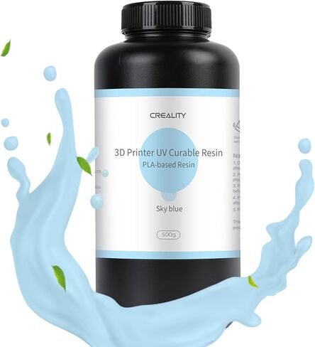 Creality Plant-Based 3D Printer Resin UV-Curing 3D Resin with High Precision Low Odor Quick Curing Excellent Fluidity PLA-Based Resin for LCD 3D Printers Rose Powder 500g (1.1lbs) in Saudi Arabia