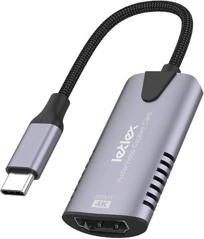 Video Capture Card USB -A HDMI Adapter 4k HDMI Video Recorder & Capture Card for Streaming 4k HDMI Video Capture Card HDMI Recorder USB Capture Card HDMI Video Capture Card Gaming Video Card in Saudi Arabia