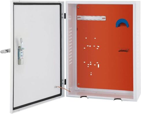 صندوق محطة شاحن VEVOR Tesla، مقاس 28 بوصة × 20 بوصة × 10 بوصة، منظم كابل صندوق شحن صندوق كابل خارجي، IP32 مقاوم للماء والغبار صندوق تغليف كهربائي فولاذي بارد، لموصل جدار تسلا in Kuwait